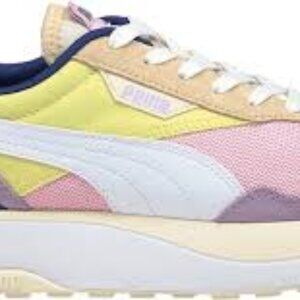Puma Cruise Rider sneaker in 'Pink Lady Yellow Pear' 375072-01
